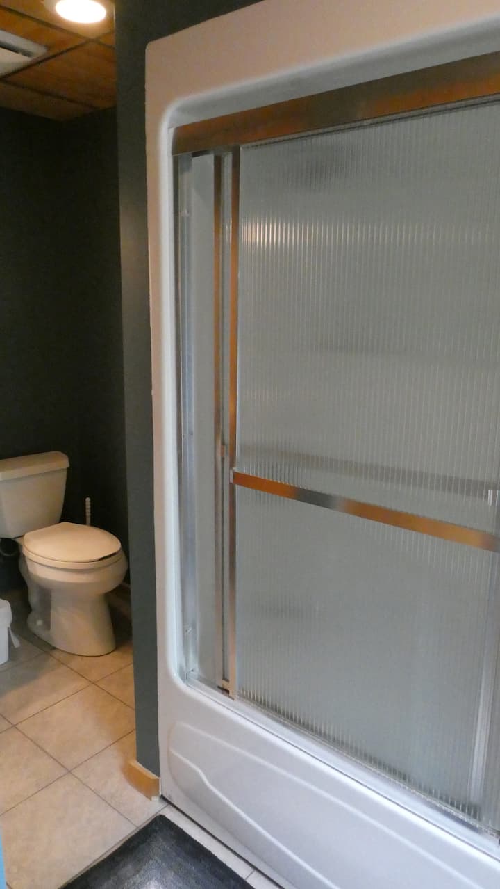 Bathroom shower and tile